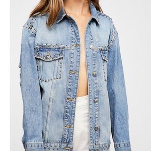 FREE PEOPLE | DISTRESSED JACKET